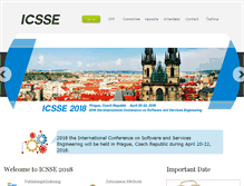 Tablet Screenshot of icsse.org